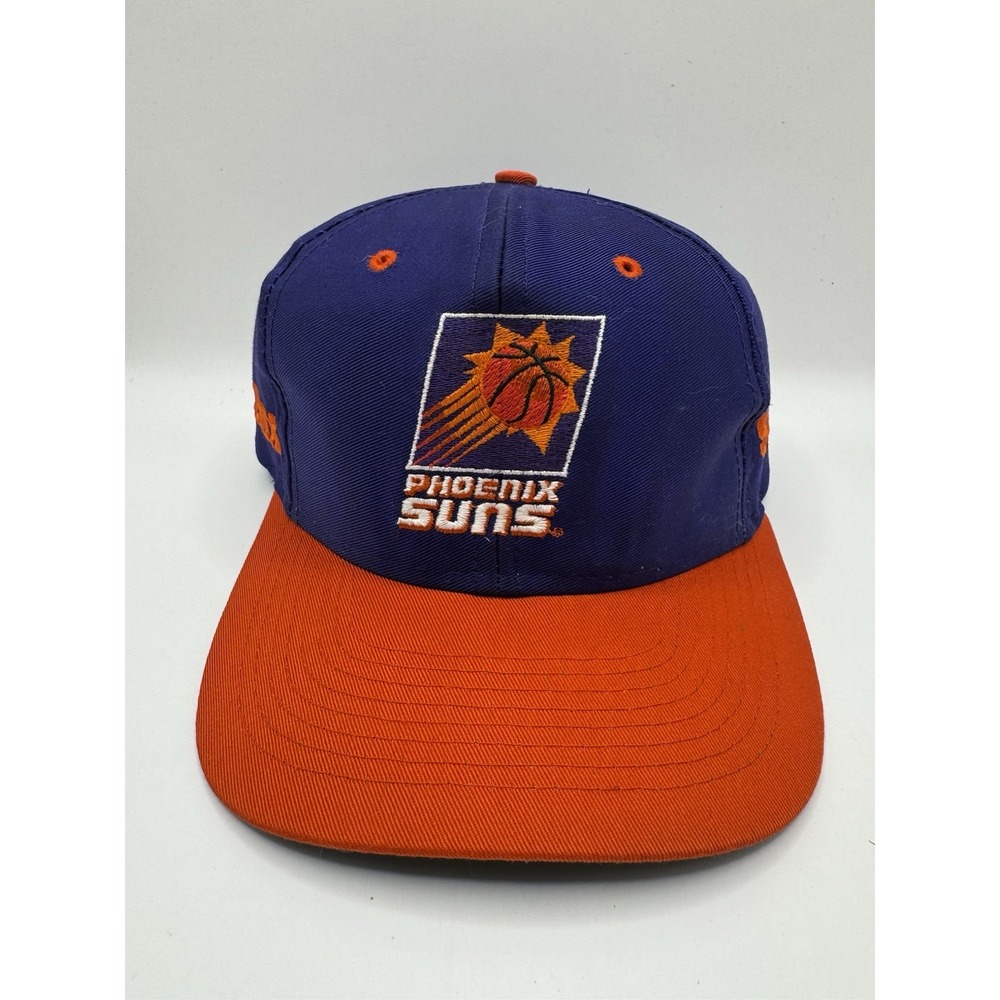 VTG Phoenix Suns Competitor Snapback Hat Green Underbrim NBA 90s Side Logo